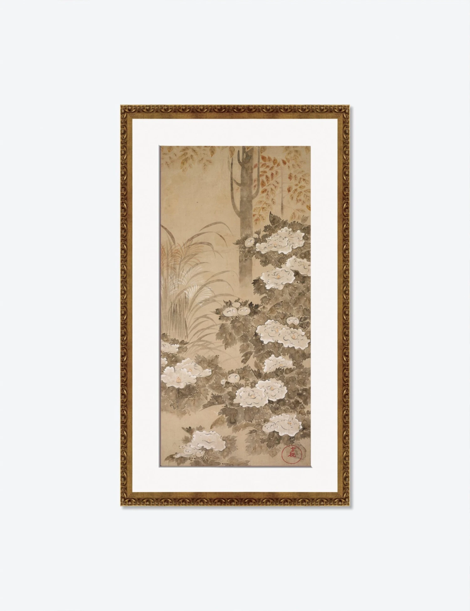 Peonies Print By Tatebayashi Kagei 10 Peonies Print By Tatebayashi Kagei - Image 8