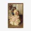 Pepilla And Her Daughter Wall Art By Joaquín Sorolla Y Bastida Gold -KINKIN Decor Shop PepillatheGyspyandHerDaughterBronzeGoldFrame