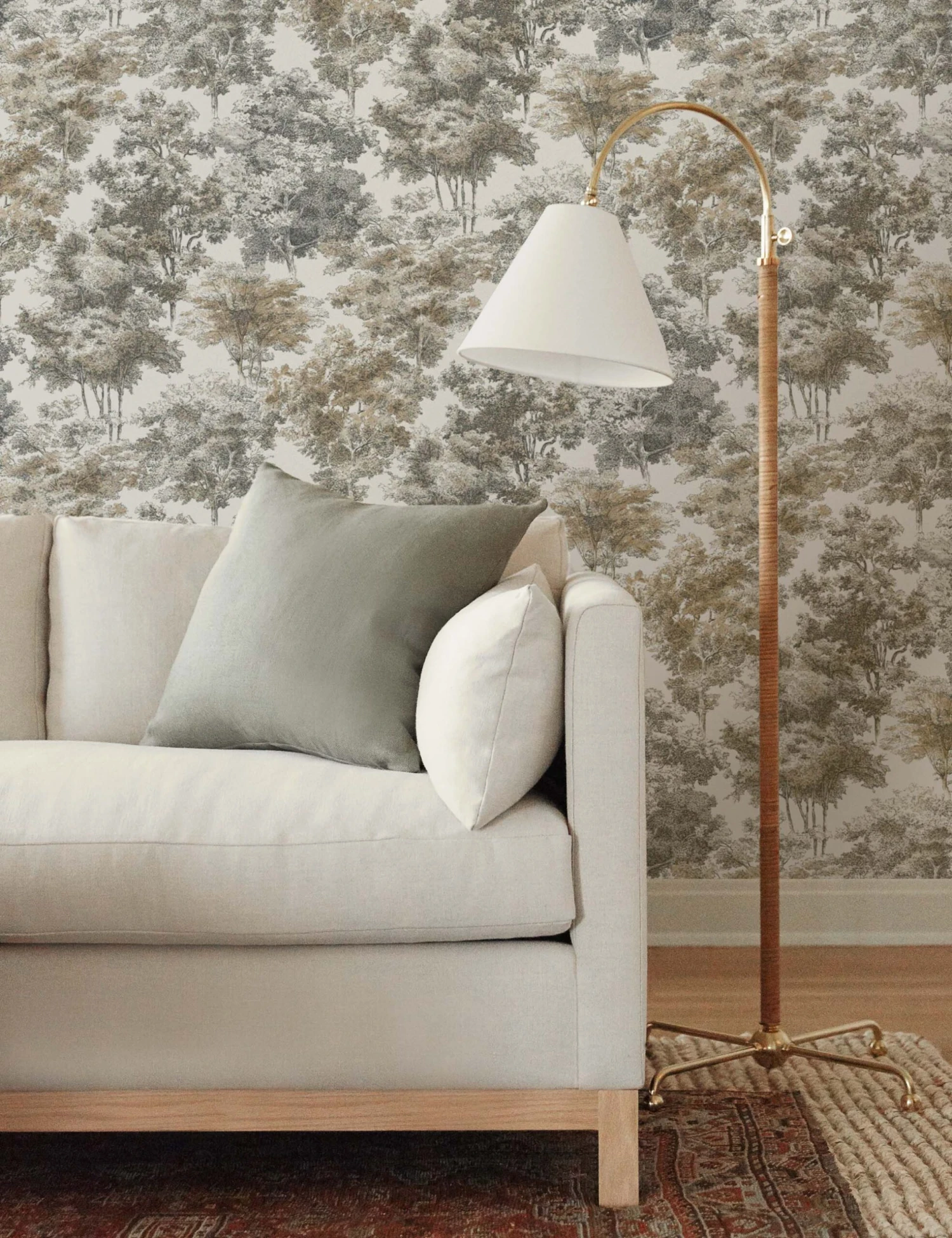 Old World Trees Peel + Stick Wallpaper 4 Old World Trees Peel + Stick Wallpaper - Image 2