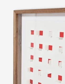 See Through Wall Art -KINKIN Decor Shop SeeThroughCherryRed 12964