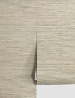 Abbott Grasscloth Wallpaper -KINKIN Decor Shop SolidGrassclothGray