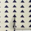 Triangles Grasscloth Wallpaper By Nathan Turner -KINKIN Decor Shop TrianglesGrassclothNavy