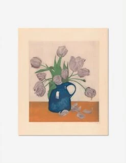 Tulips In A Pitcher Print By Frans Everbag -KINKIN Decor Shop TulipsinaPitcherUnframedPrint