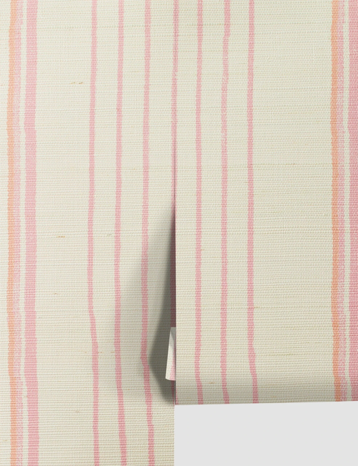 Two Tone Stripe Grasscloth Wallpaper By Nathan Turner 5 Two Tone Stripe Grasscloth Wallpaper By Nathan Turner - Image 3