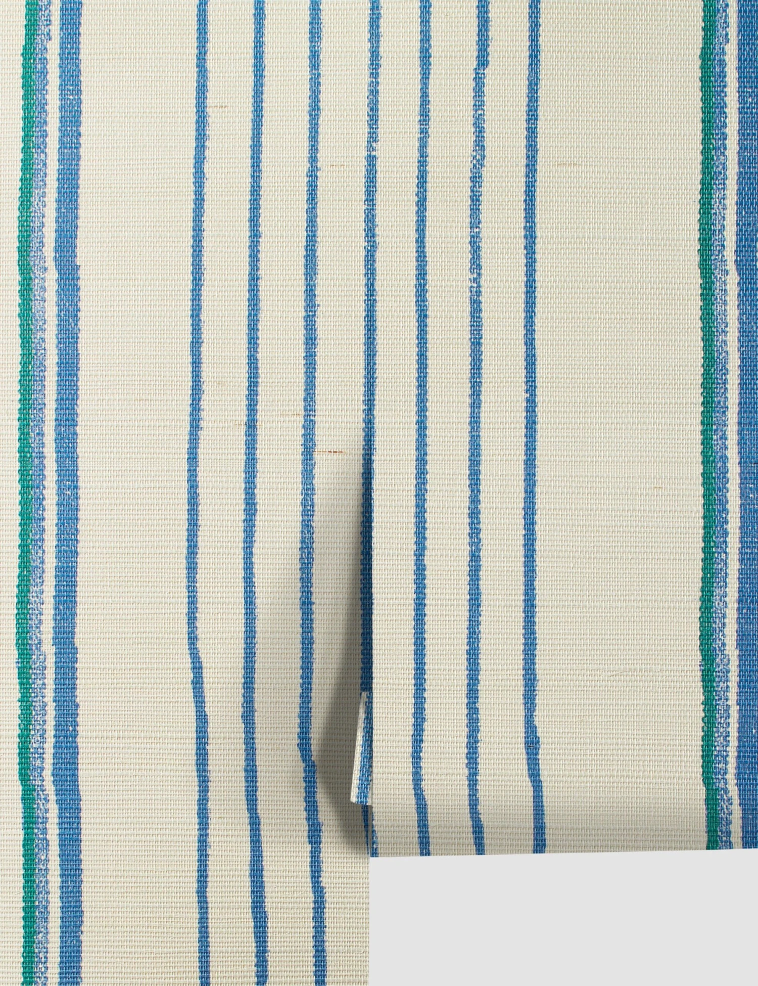 Two Tone Stripe Grasscloth Wallpaper By Nathan Turner 6 Two Tone Stripe Grasscloth Wallpaper By Nathan Turner - Image 4