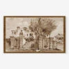 View Of A Villa Wall Art By Giambattista Tiepolo -KINKIN Decor Shop ViewofVillaBronzeGoldFrame