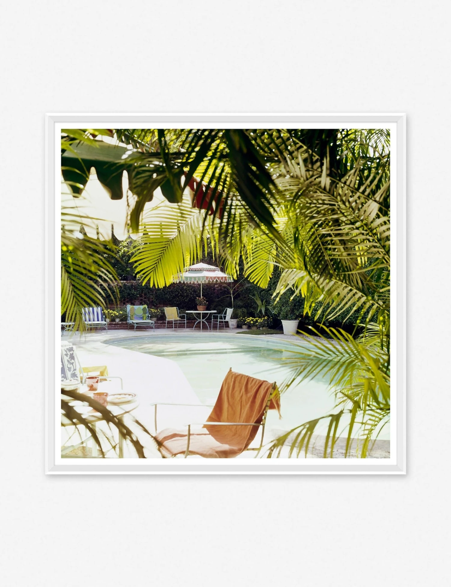 Swimming Pool At Lilly Pulitzer's Photography Print 3 Swimming Pool At Lilly Pulitzer's Photography Print