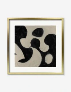 Shapes 2 Print By Francis Poirot -KINKIN Decor Shop francis poirot shapes 2 gold frame high res