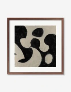 Shapes 2 Print By Francis Poirot -KINKIN Decor Shop francis poirot shapes 2 walnut frame high res