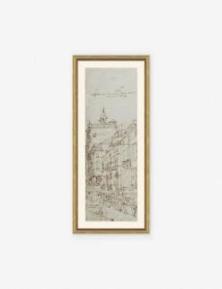 Canaletto Drawing Prints (Set Of 2) -KINKIN Decor Shop lulu 20 0006a