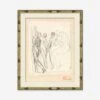 Figure Sketch Print -KINKIN Decor Shop lulu 20 0013
