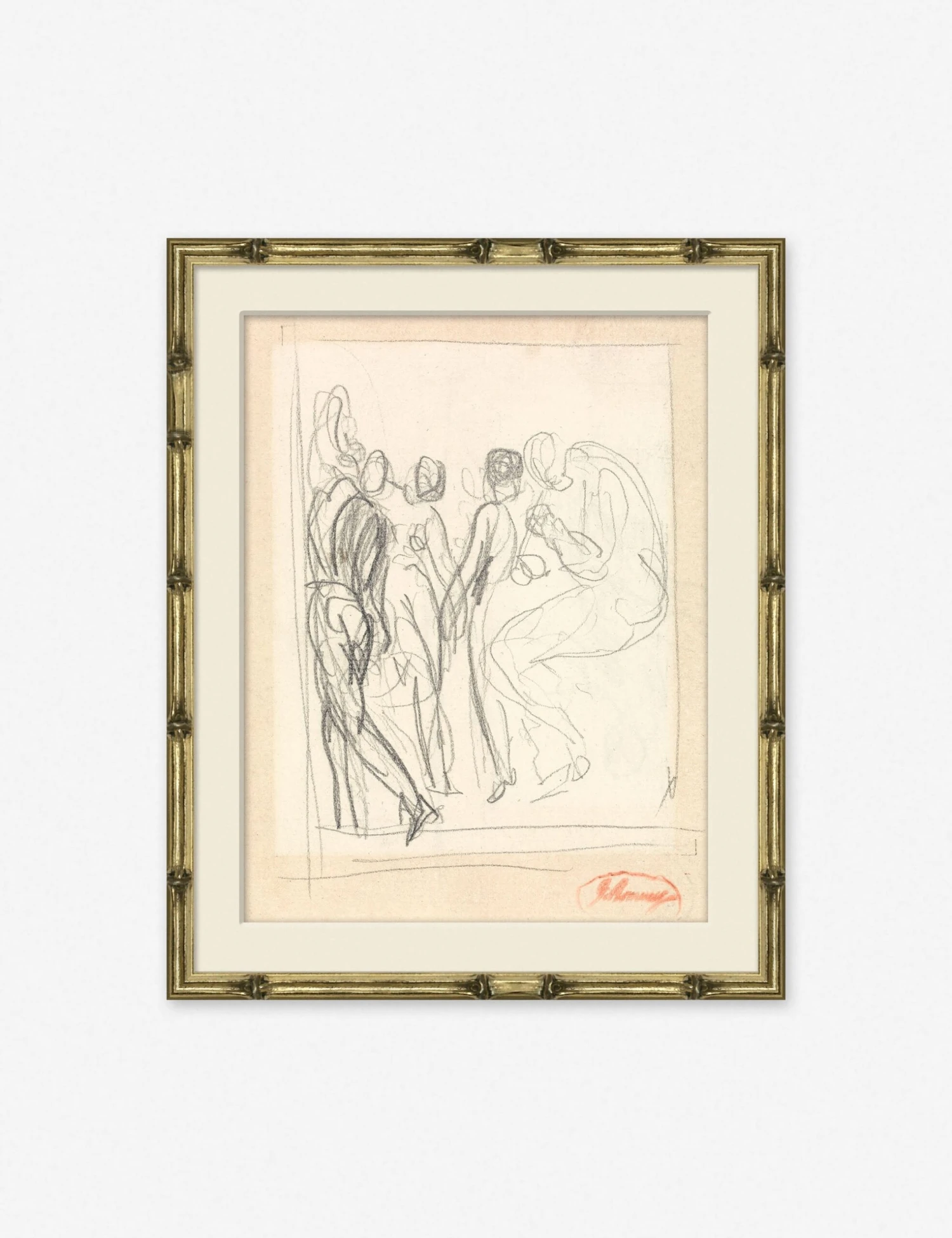 Figure Sketch Print 3 Figure Sketch Print