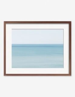 Mediterranean Blues Photography Print By Carley Rudd -KINKIN Decor Shop medit blues 8 10 16 x20 walnut frame 1