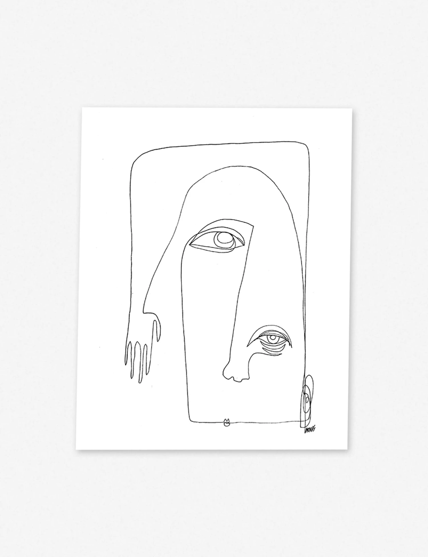 Picasso Print By Damienne Merlina 5 Picasso Print By Damienne Merlina - Image 3